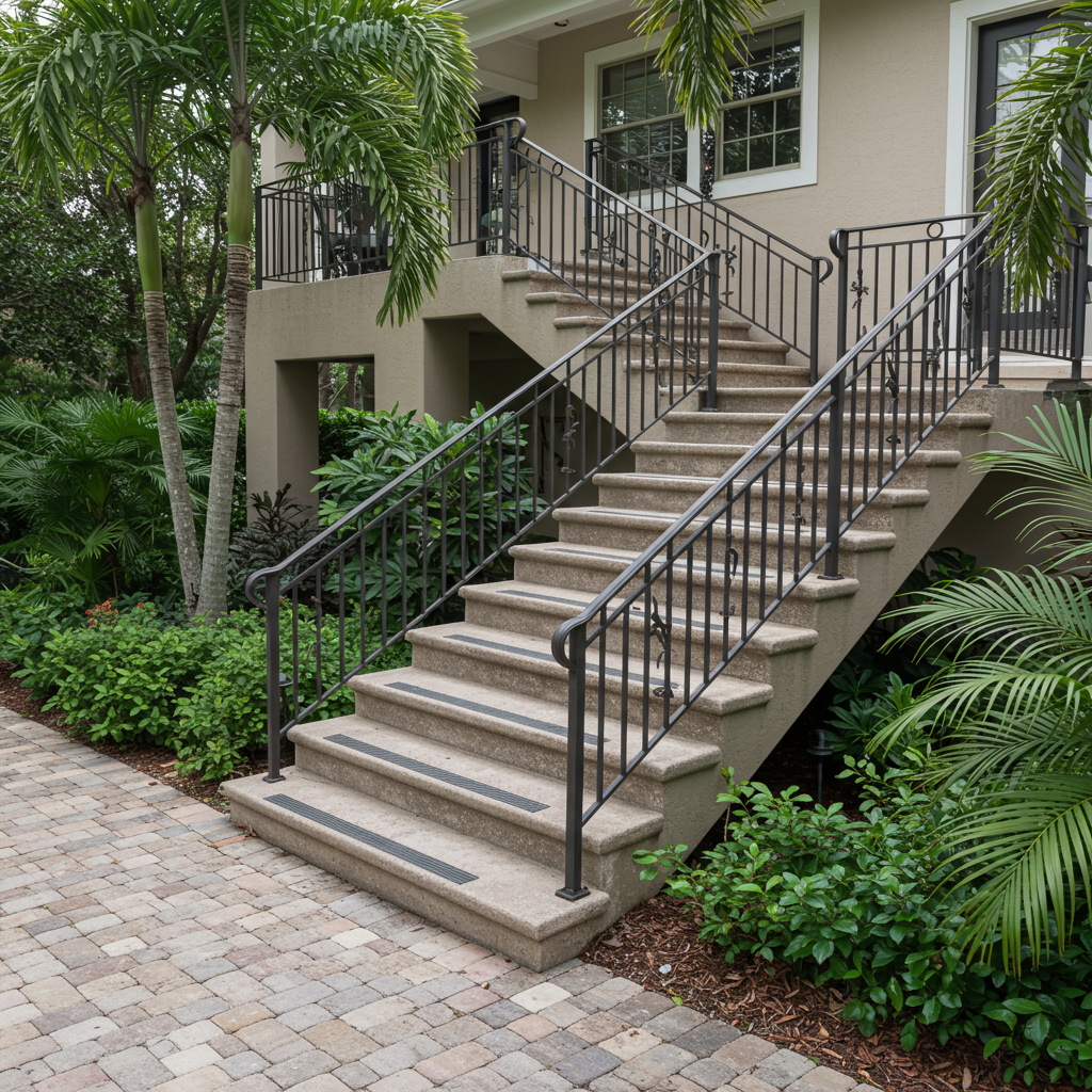 Paver Stairs and Steps