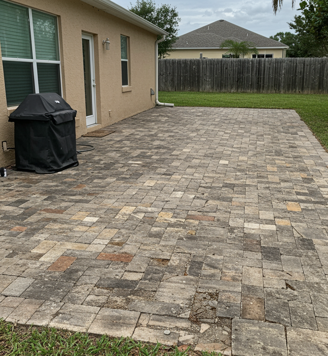 Before Patio Project